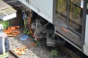 Unfall zwischen zwei KVB Bahnen Koeln Hoehenhaus Im Weidenbruch P342